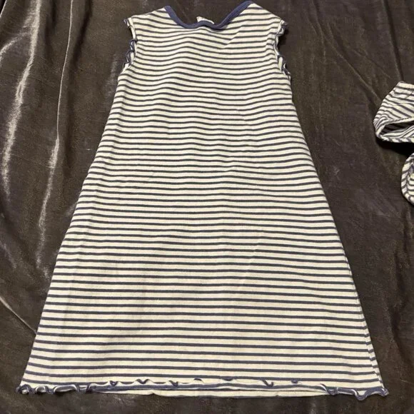 Vintage Y2K Baby Gap Striped Knit Sleeveless Dress & Matching Bloomers 3T - Picture 3 of 6